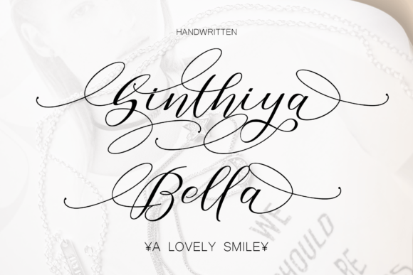 Sinthiya Bella Font Poster 1