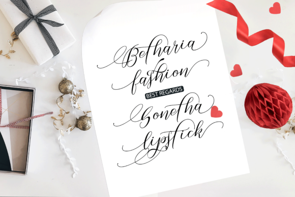 Sinthiya Bella Font Poster 5