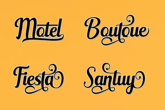 Sintia Sattia Font Poster 7