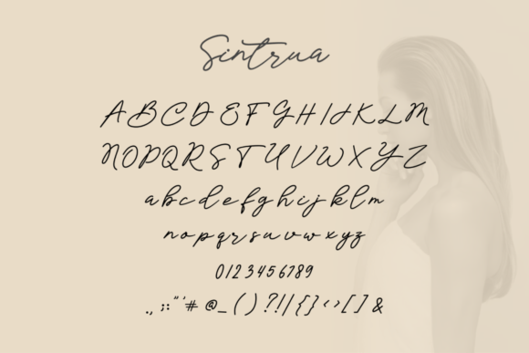 Sintrua Font Poster 3