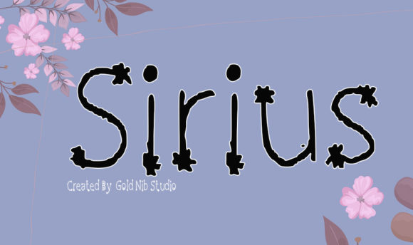 Sirius Font Poster 1