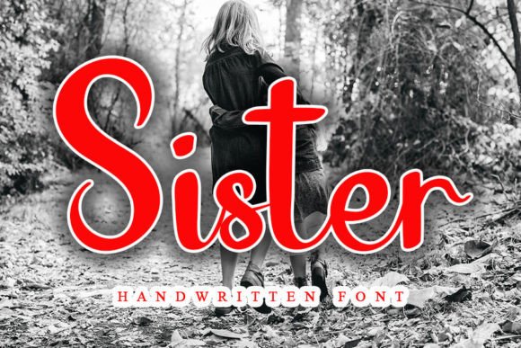 Sister Font Poster 1