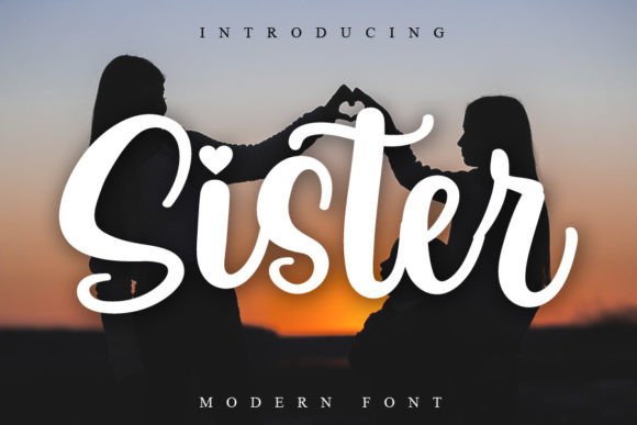 Sister Font Poster 1