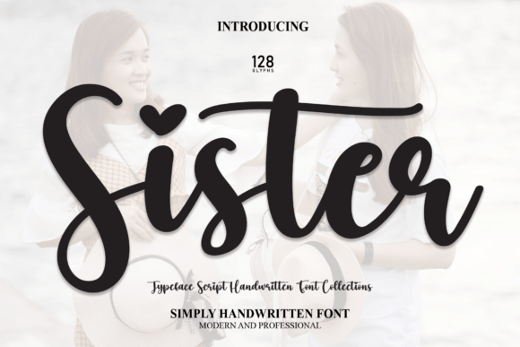 Sister Font Poster 1