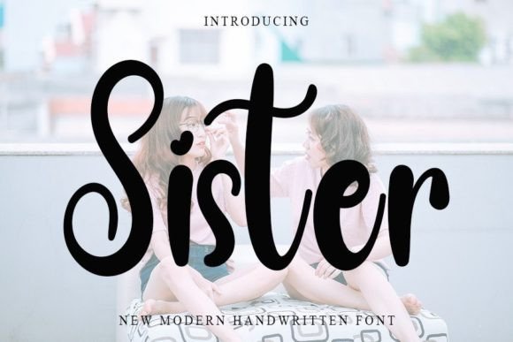 Sister Font Poster 1