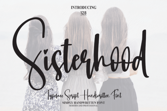 Sisterhood Font Poster 1