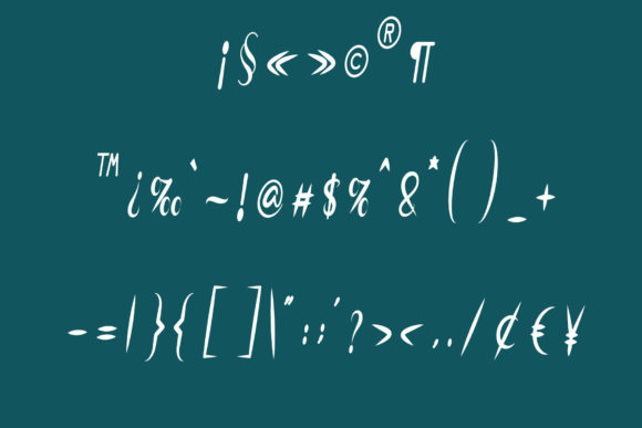 Sisters Font Poster 11