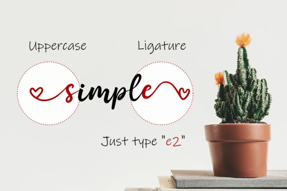 Sitya Love Font Poster 4