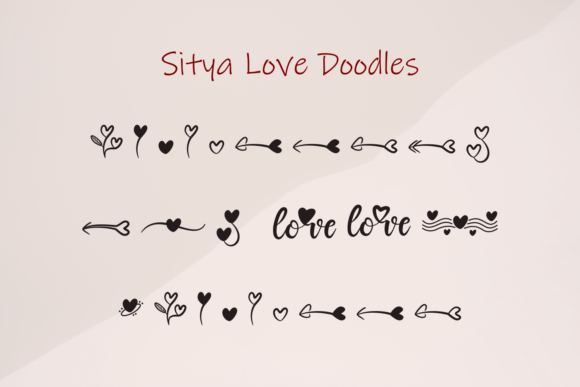 Sitya Love Font Poster 5