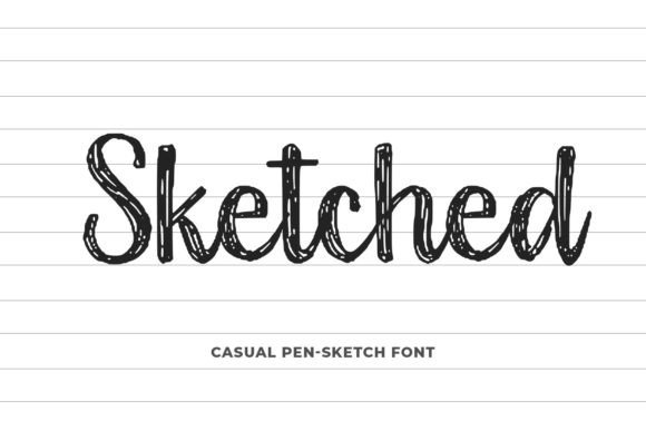 Sketched Font