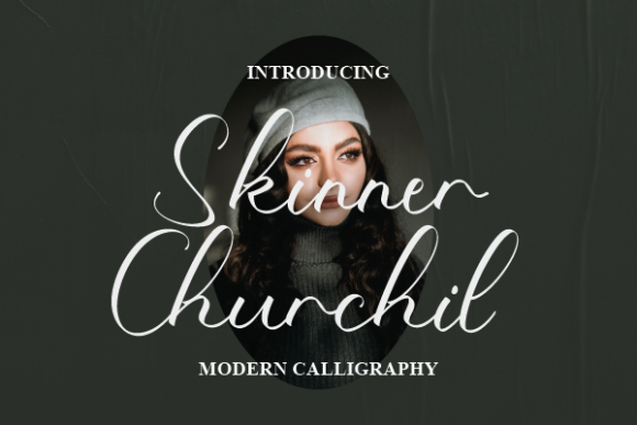 Skinner Churchil Font Skinner Churchil Font Poster 1