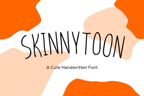 Skinnytoon Font Poster 1