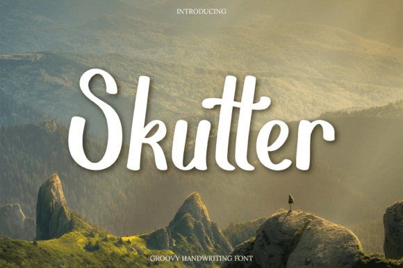 Skutter Font Poster 1