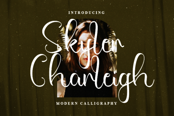 Skyler Charleigh Font Poster 1