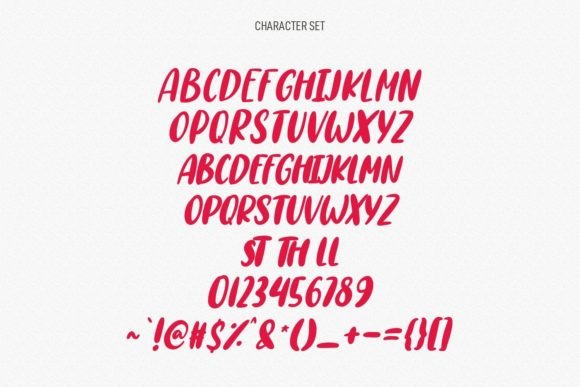 Slamshrimp Font Poster 8