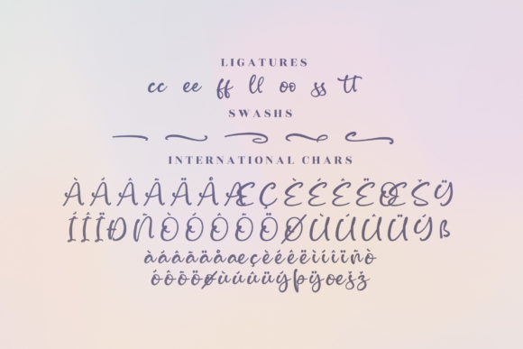 Sleeping Beauty Font Poster 13