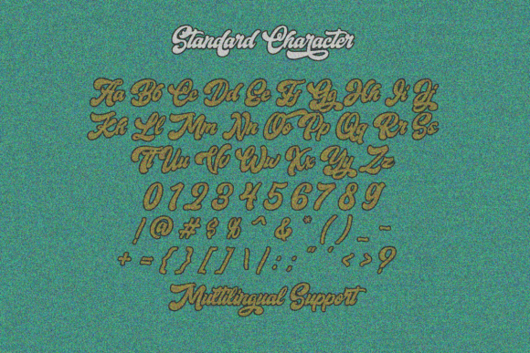 Slimeha Font Poster 11