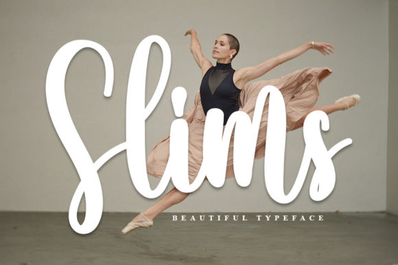 Slims Font Poster 1