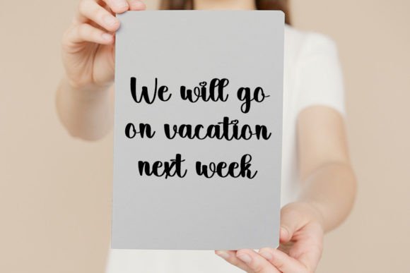 Slimsimple Font Poster 3