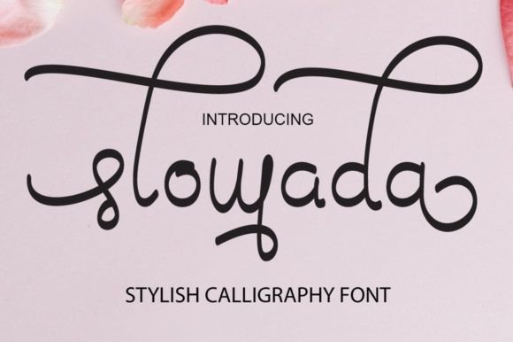 Slowada Font Poster 1