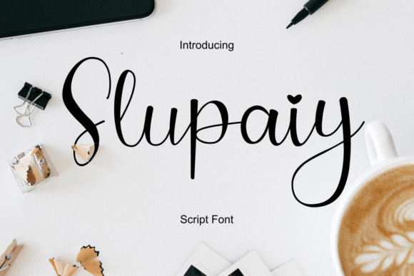 Slupaiy Font Poster 1