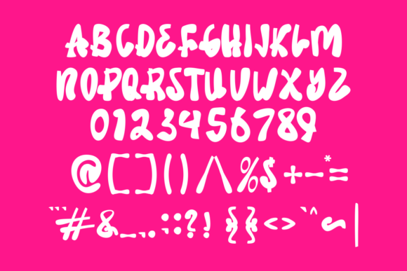 Smaily Font Poster 3