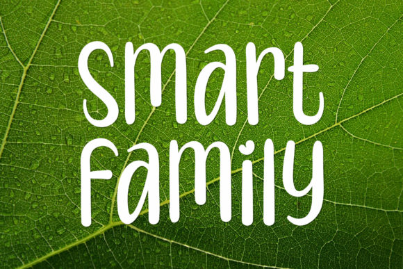 Smart Family Font Poster 1