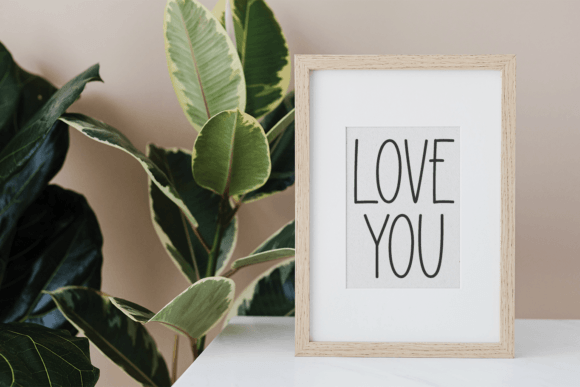 Smart Home Font Poster 3