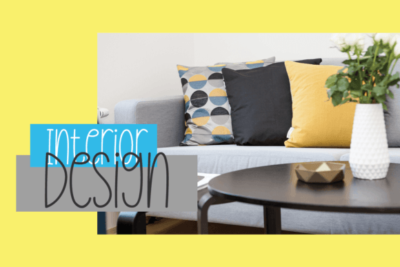 Smart Home Font Poster 4
