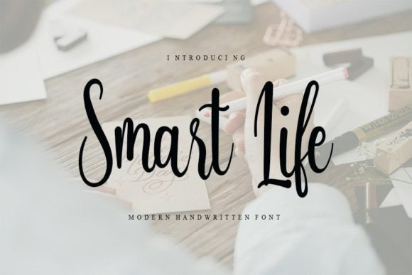 Smart Life Font Poster 1