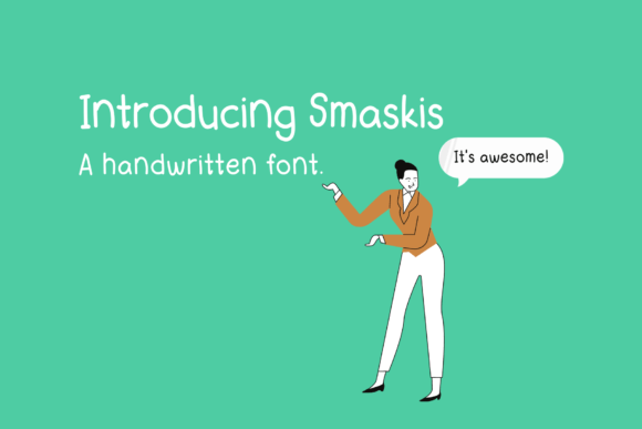 Smaskis Font Poster 2