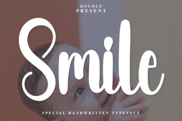 Smile Font Poster 1