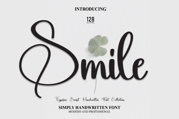 Smile Font Poster 1