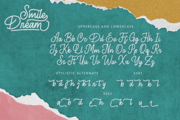 Smile Dream Font Poster 6