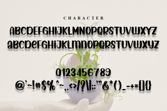 Smile Earth Font Poster 7