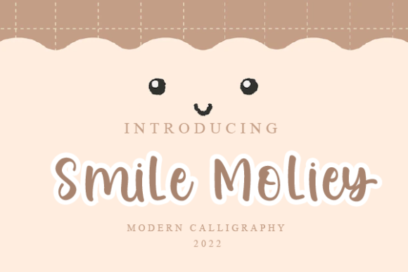 Smile Moliey Font Poster 1