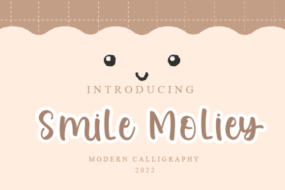 Smile Moliey Font Smile Moliey Font Poster 1