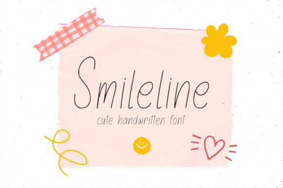Smileline Font Poster 1