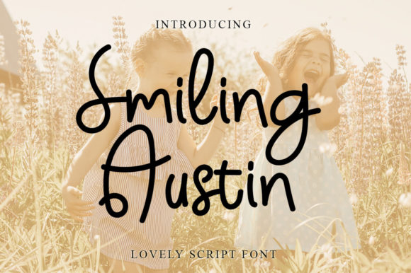 Smiling Austin Font