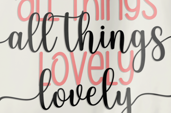 Smith Family Font Poster 2