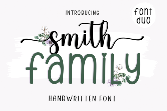 Smith Family Font Poster 10