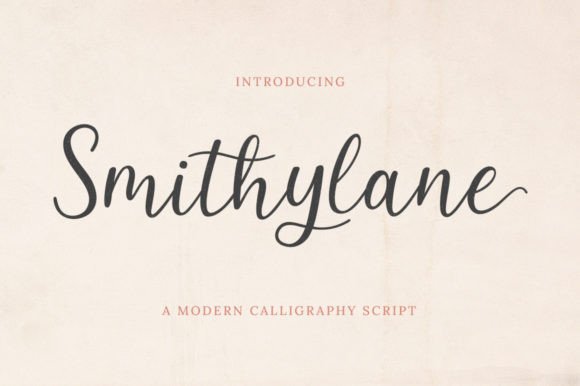 Smithylane Font Poster 1