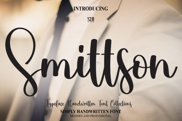 Smittson Font Poster 1