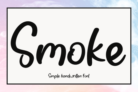 Smoke Font