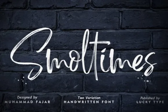 Smoltimes Font Poster 1