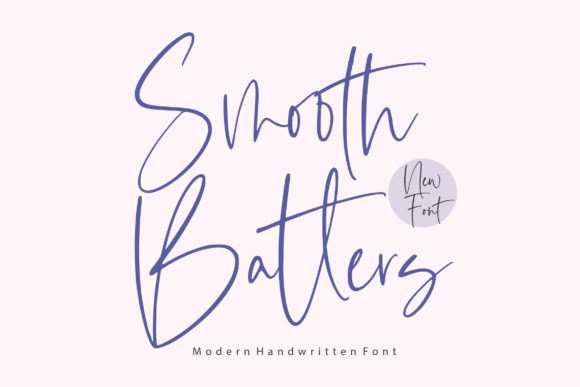 Smooth Batters Font