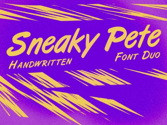 Sneaky Pete Font