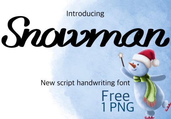 Snowman Font