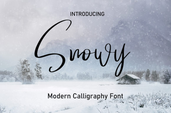 Snowy Font
