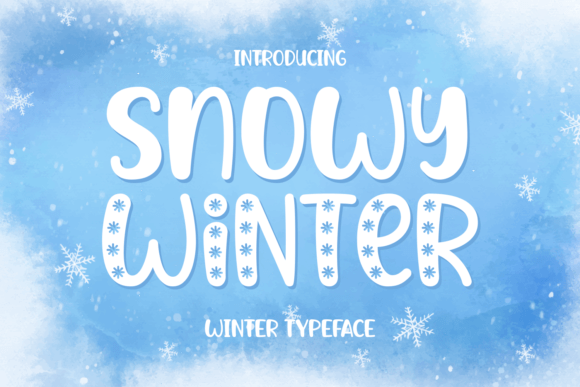 Snowy Winter Font